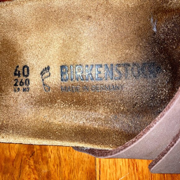 Birkenstock Madrid Birkibuc Mocha 40N - Picture 4 of 5